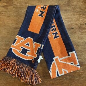 Auburn University Tigers AU Logo Orange Blue AU Knit‎ Winter Scarf